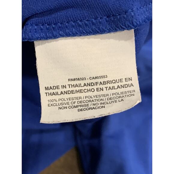 Nike Golf Tour Performance Mens Blue Drifit Short Sleeve Shirt Size M MEDIUM - Picture 6 of 9